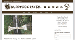 Desktop Screenshot of muddydogranch.com